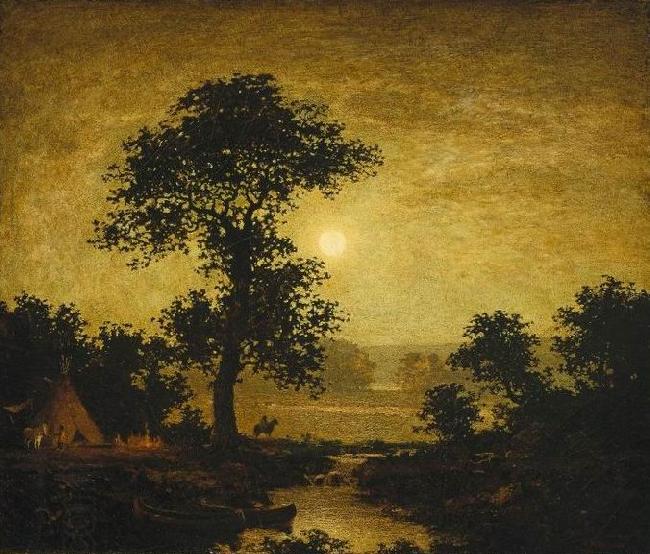 Ralph Blakelock Moonlight China oil painting art